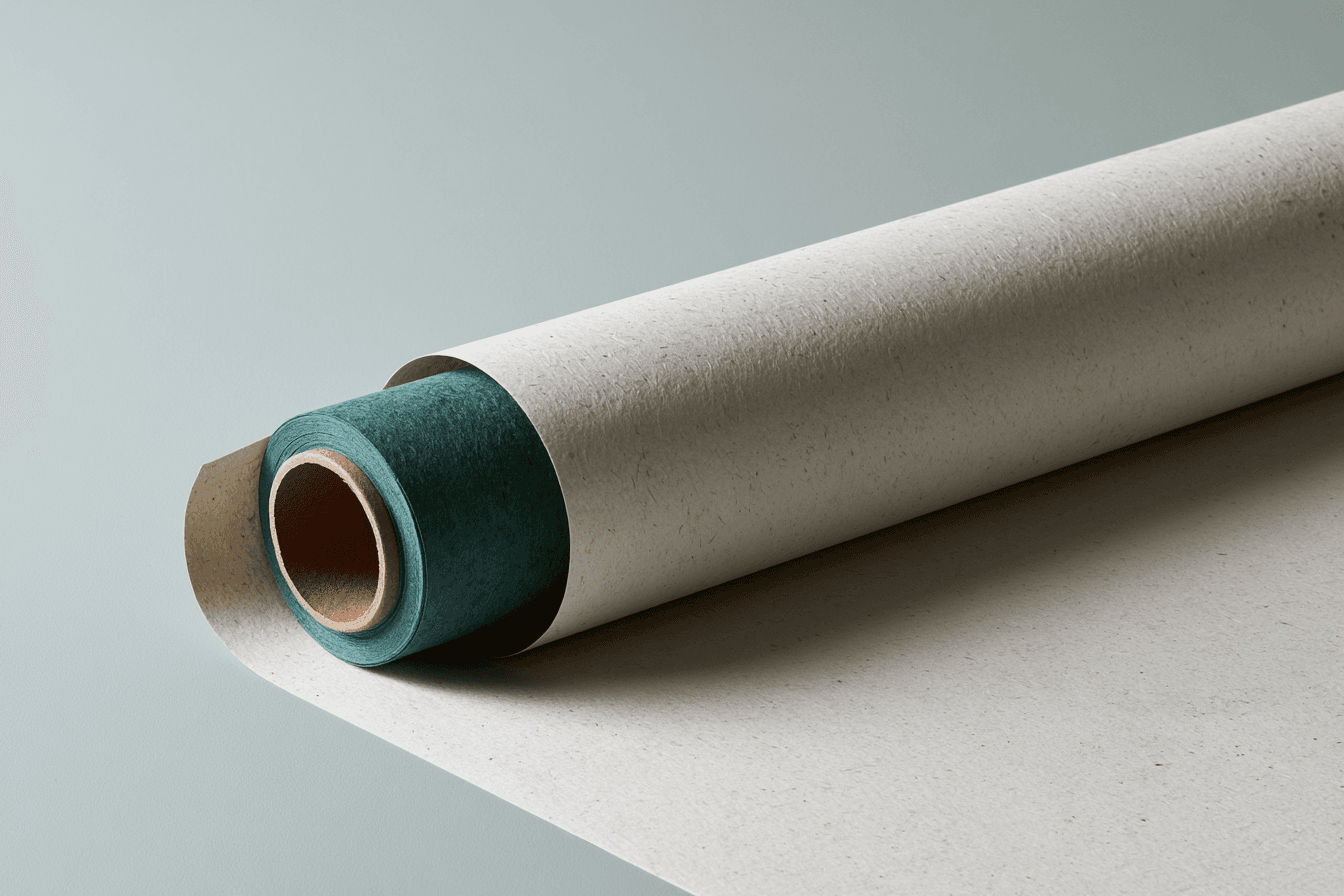 Poster với bố cục biên tập bất đối xứng và tinh tế, tạo cảm giác cân bằng nhưng vẫn có điểm nhấn