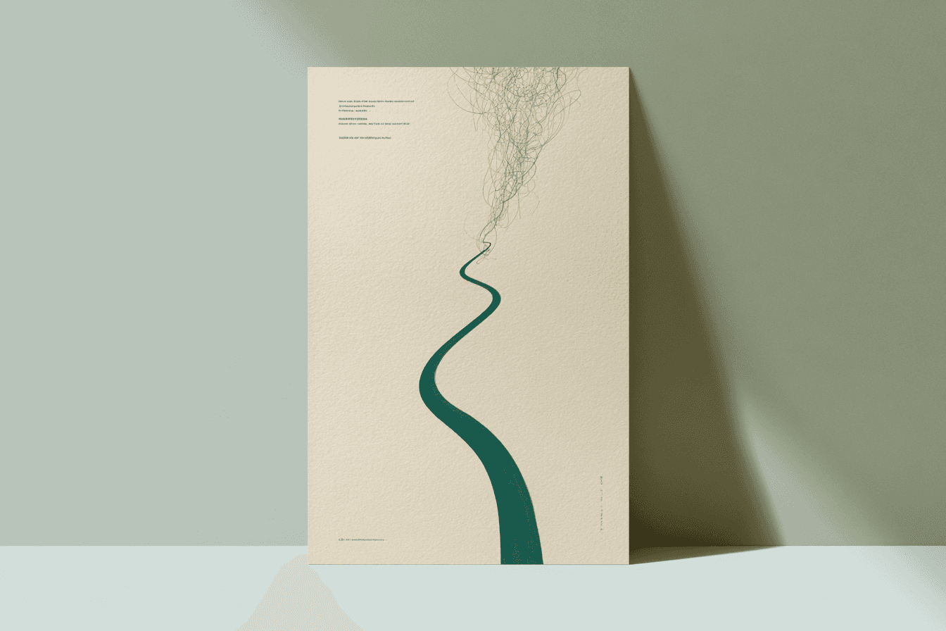 Tangled workflow lines unravel into one clean path, the flow finding its way again