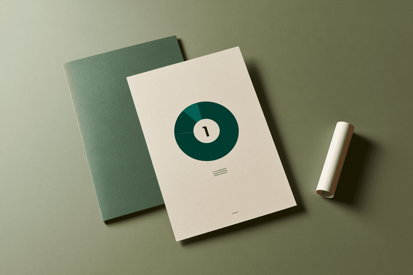 A busy abstract dashboard simplifies down to a single core signal, clearing the line of sight